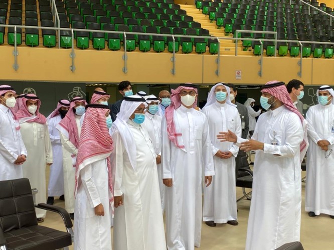 تجمع الشرقية الصحي يدشن مركز لقاحات كورونا في المدينة الرياضية بالدمام