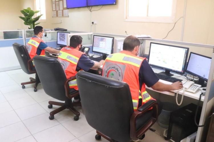 الهلال الأحمر بالجوف يستقبل ما يزيد على سبعة آلاف مكالمة خلال فبراير