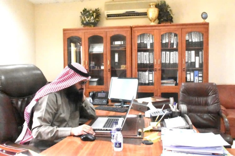 إدارة ⁧‫تعليم الجوف‬⁩ تستعرض أعمال ومنجزات مكتب تعليم صوير