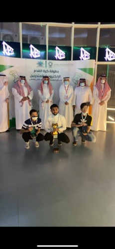 النشيلي يحقق المركز الأول لبطولة كرة القدم الإلكترونية على مستوى كليات المملكة