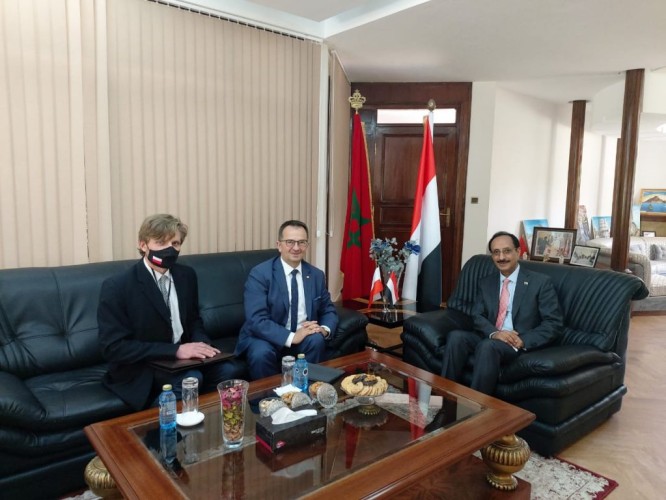 الاصبحي يستقبل سفير بولندا لدى المغرب