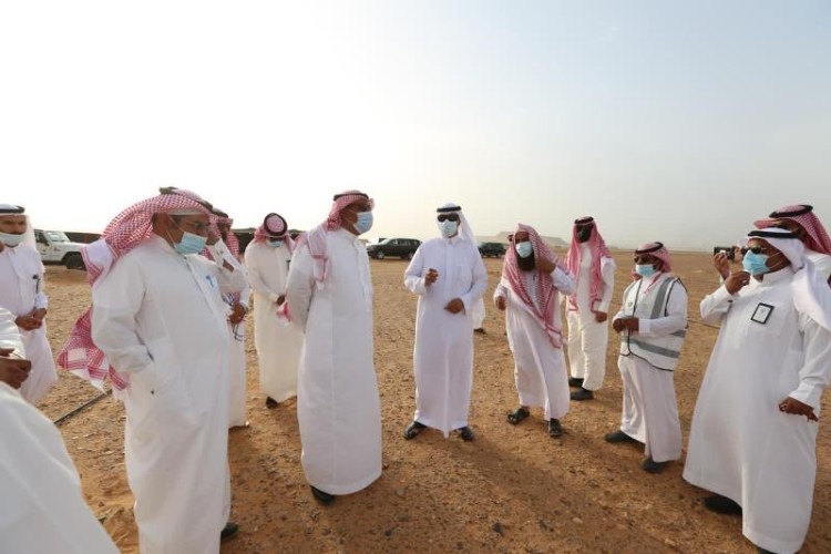 محافظ دومة الجندل يدشن المرحلة الثانية من منتزه الأضارع البري