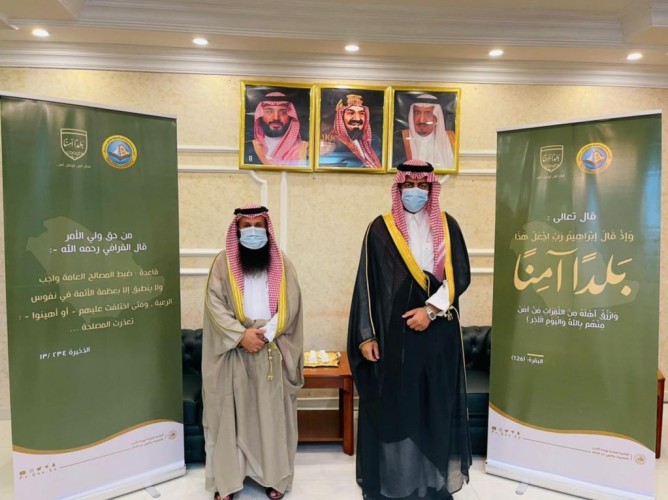 محافظ النعيرية يطلق حملة “ربِّ اجعل هذا البلد آمناً” لتعزيز الأمن الفكري