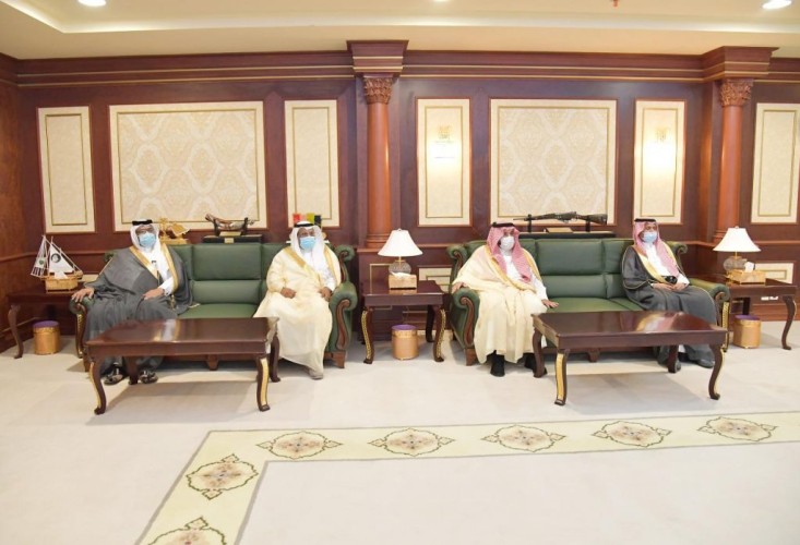 سمو أمير منطقة جازان يستقبل المحافظين المكلفين ..