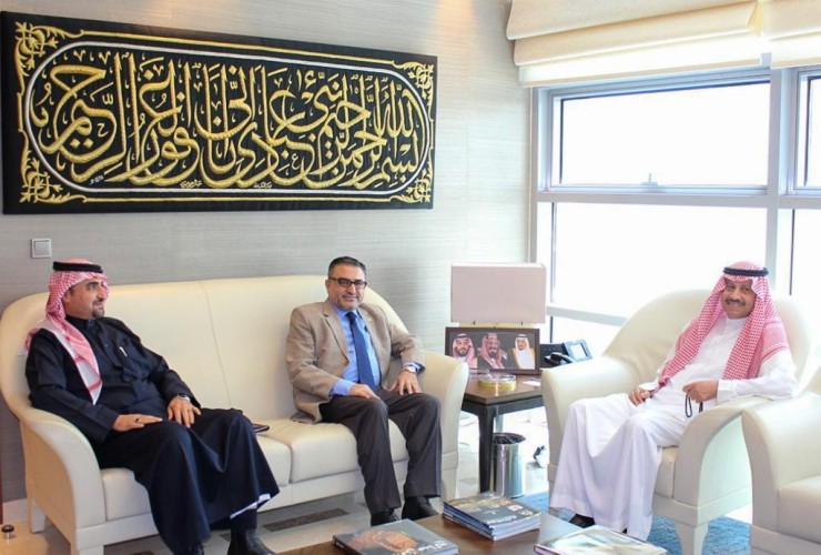 سفير المملكة بالأردن يلتقي نائب عميد شؤون الطلاب لجامعة العقبة الأردنية للتكنولوجيا
