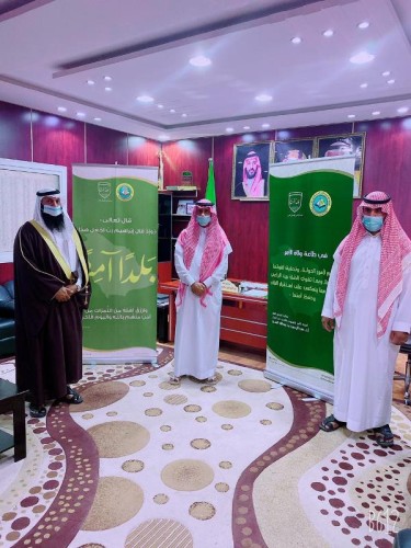 رئيس مركز لينة يطلق حملة(ربِّ اجعل هذا البلد آمناً)