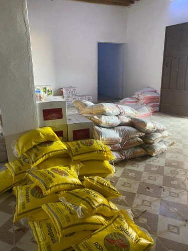 جمعية الخدمات الاجتماعية بمركز الدابية تقوم بتوزيع السلال الغذائية على مستفيديها بمناسبة حلول شهر رمضان