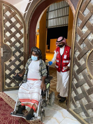 الهلال الاحمر بجازان يباشر خلال النصف الاول من شهر رمضان المبارك (١٠٥٣) بلاغ