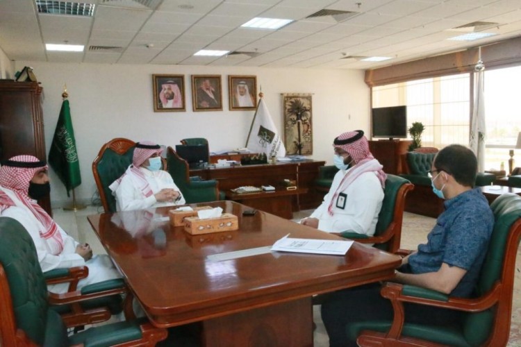 ‏وفد شركة تطوير التعليم القابضة يزور جامعة الجوف