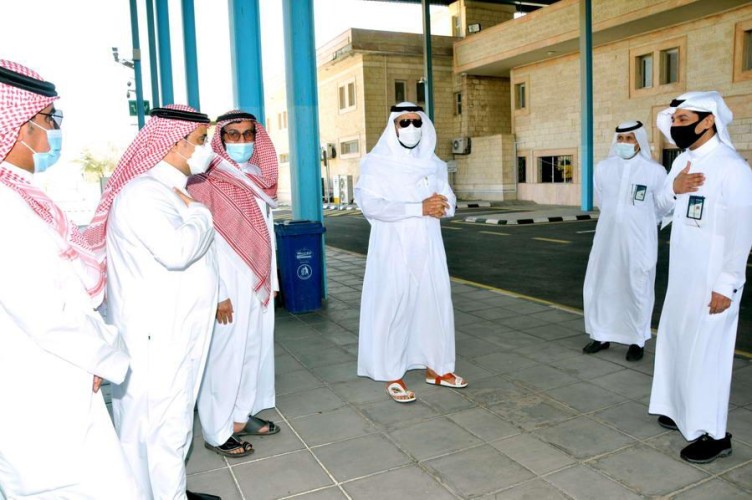 وكيل إمارة منطقة الجوف يتفقد منفذ الحديثة الحدودي مع الأردن