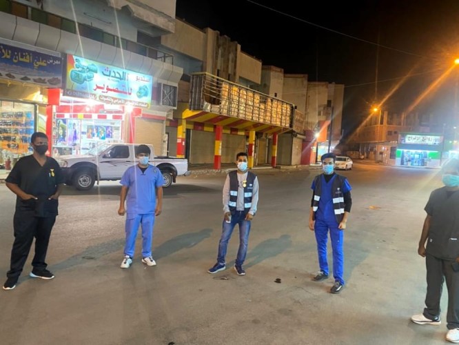 القطاع الصحي الجنوبي يواصل جولاته الميدانية لمتابعة الالتزام بالاجراءات الوقائية