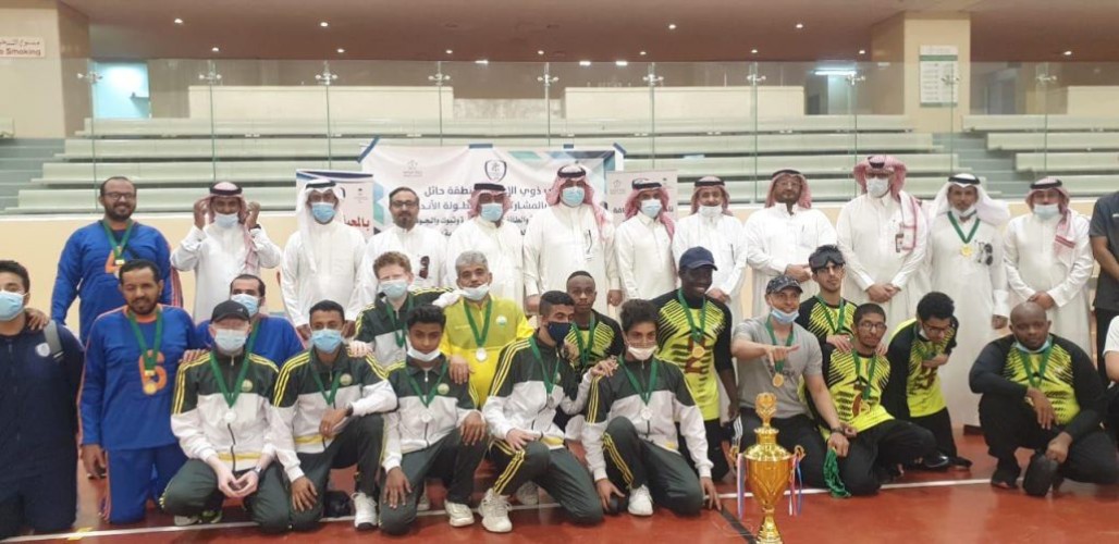 نادي المدينة المنورة بطلاً لدوري الدرجة الأولى لكرة الهدف للمكفوفين