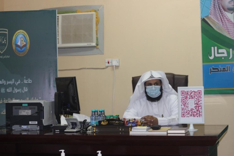 مدير هيئة الحدود الشمالية يقوم بجولة تفقدية على هيئة العويقيلة