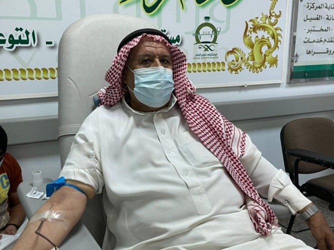 مستشفى صوير العام ينظم حملة التبرع بالدم