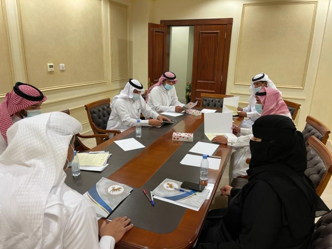 مجلس إدارة فروسية طريف يعتمد  لائحته التنظيمية