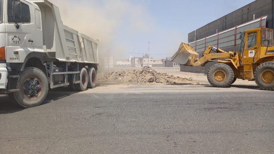 بلدية بيشة ترفع ١٢ ألف طن مخلفات خلال أسبوع