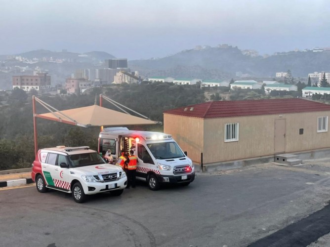 تشغيل مركز اسعاف غابة رغدان الموسمي بمنطقة الباحة