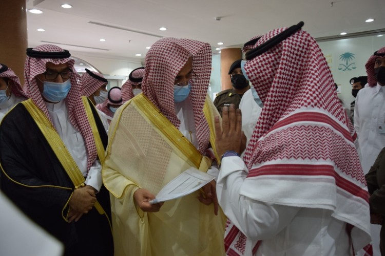 النائب العام يزور فرع النيابة العامة بمنطقة حائل