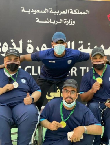 الحايطي و الشمري  يحصلون  على الذهبيه في بطولة المملكة لرفع الأثقال للاعاقة الحركية