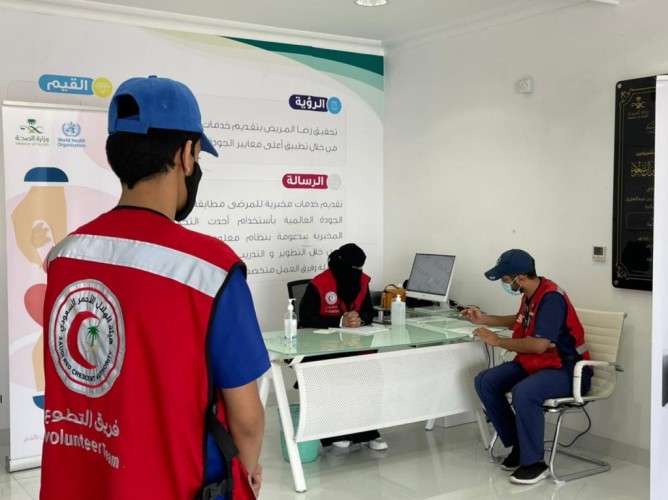 الهلال الأحمر بالحدود الشمالية ينظم حملة للتبرع بالدم