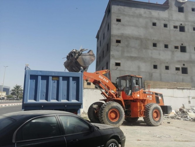 ‏ بلدية رأس تنورة تزيل أكثر من 3200 م3 و أكثر من 225 طن مخلفات خلال أسبوع