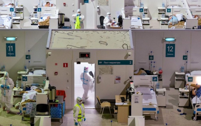 وفيات يومية قياسية في روسيا لليوم الخامس على التوالي جراء فيروس كورونا