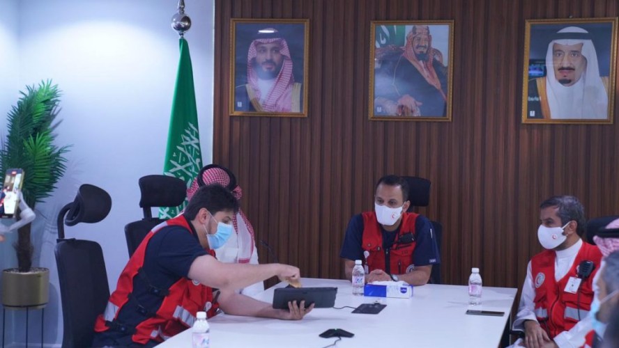رئيس الهلال  الأحمر يطلق التحديث الجديد لنظام المسعف الإلكتروني في المشاعر المقدسة
