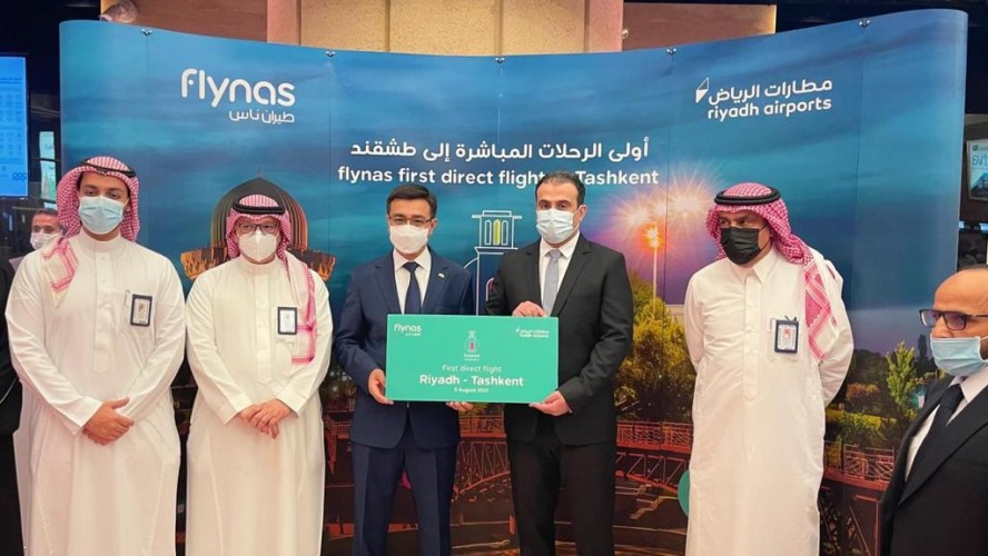 طيران ناس يدشن أولى رحلاته المباشرة إلى طشقند