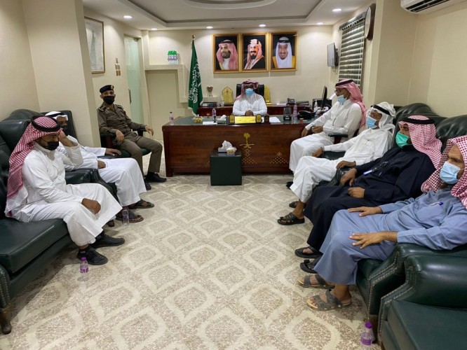 رئيس مركز العالية يترأس الاجتماع التحضيري لاستقبال اليوم الوطني 91