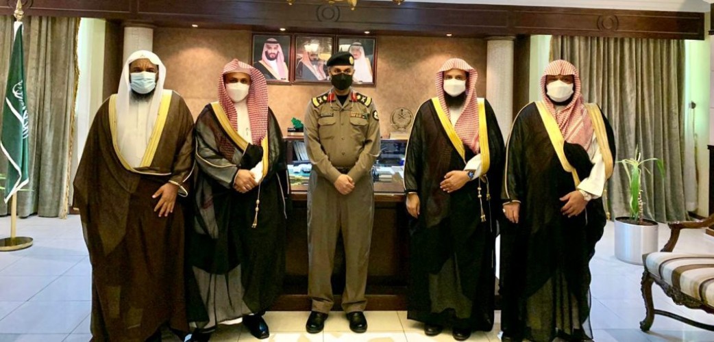 مدير عام فرع الرئاسة العامة لهيئة الأمر بالمعروف بالمنطقة الشرقية يلتقي بمدير شرطة الأحساء
