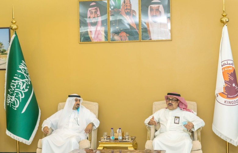 رئيس مدينة جازان للصناعات الأساسية والتحويلية يستقبل محافظ بيش وفريق الجهات الحكومية