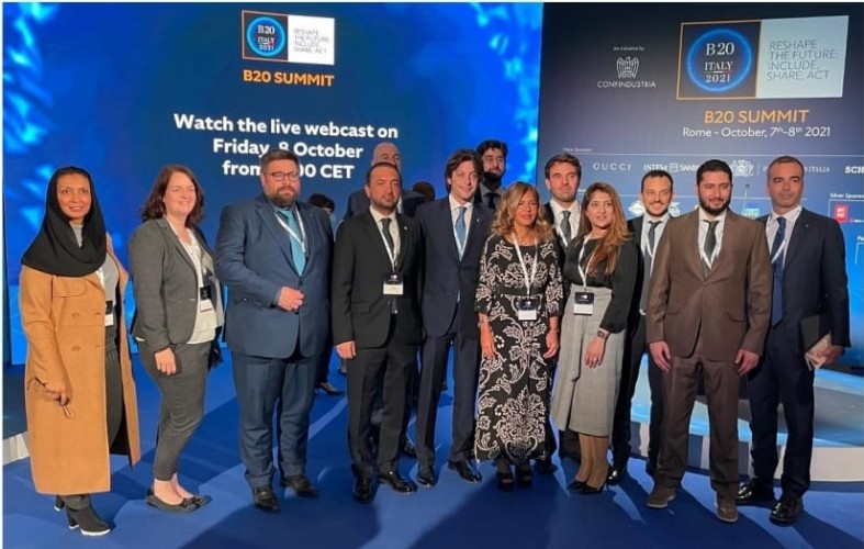 قمة اتحاد رواد الأعمال الشباب لمجموعة العشرين تختتم أعمالها في روما بالتأكيد على تحقيق فرص تعاون واسعة بين الدول المشاركة