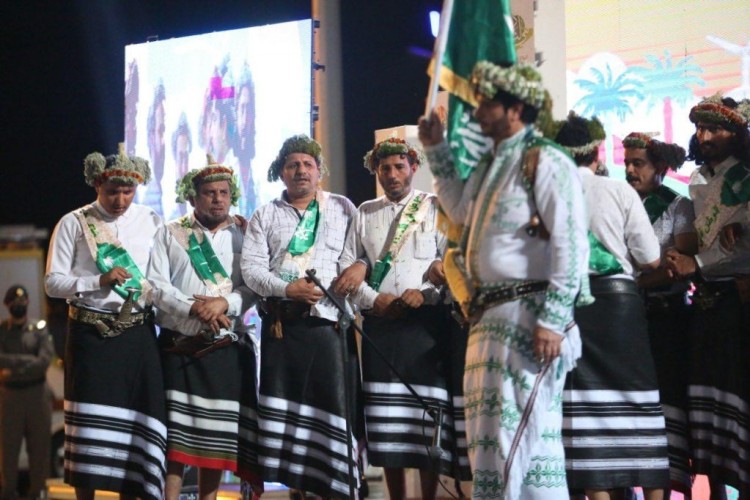 الدائر تحتفل باليوم الوطني الـ 91