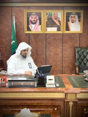 مدير فرع هيئة الأمر بالمعروف بالجوف يلقي كلمة توجيهية عن بعد في مكارم الأخلاق