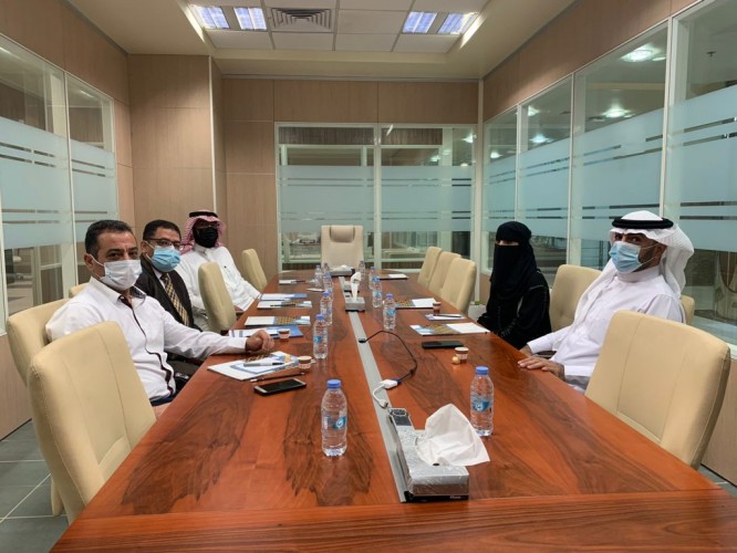 همسات الثقافي تعقد اجتماع مع إدارة جامعة الملك فيصل بالإحساء لإستعراض أوجه التعاون بين الطرفين