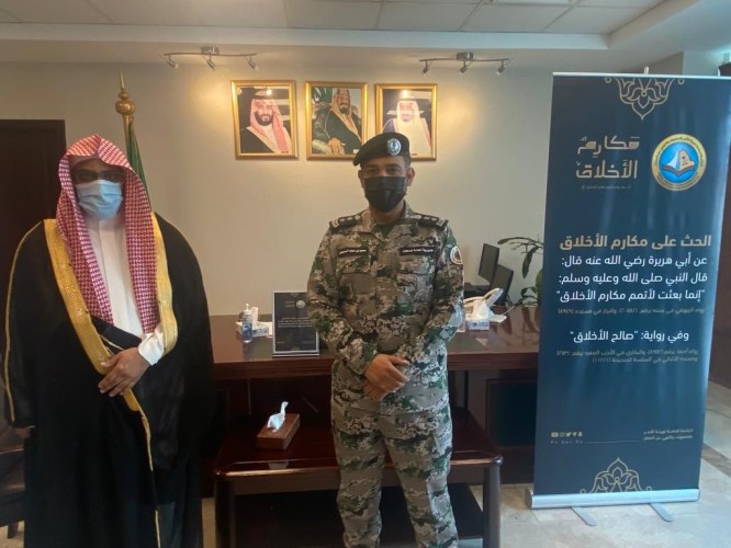 مدير سجن محافظة الخبر يطلق فعاليات حملة “مكارم الأخلاق”