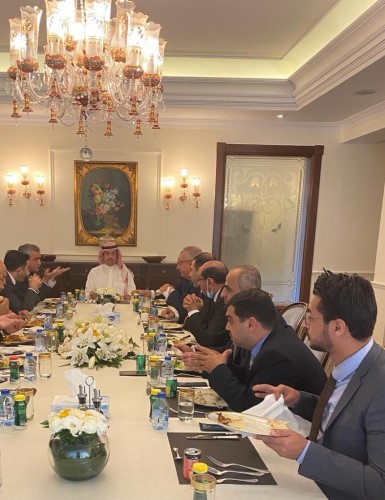 سفير المملكة في الأردن يقيم مأدبة غداء عمل لعدد من كبار المسؤولين في التعليم العالم الأردني