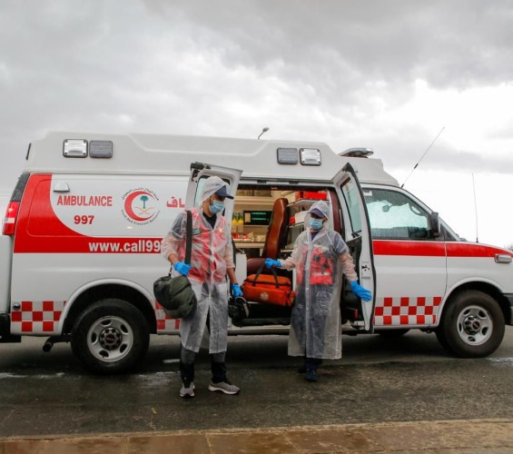 هيئة الهلال الأحمر بمحافظة جدة ترفع الجاهزية في كل المراكز الإسعافية