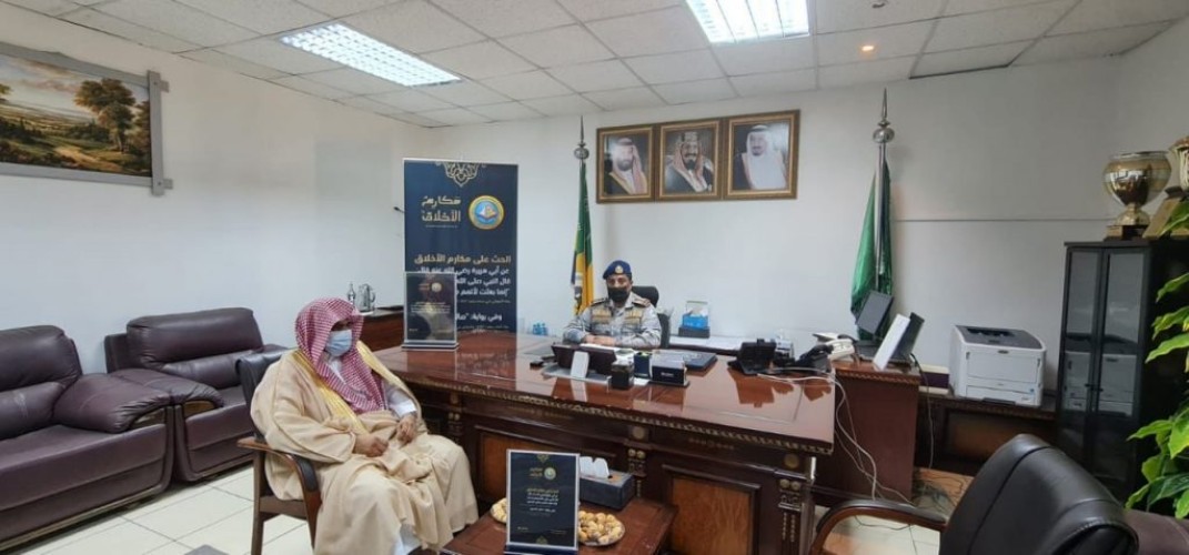 قائد قطاع حرس الحدود بمحافظة الخبر يطلق فعاليات حملة ” مكارم الأخلاق”