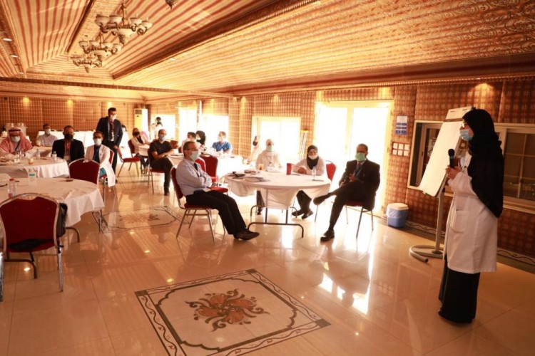 ورشة عمل لتقنية العلاج بالبلازما في تخصصي الدمام