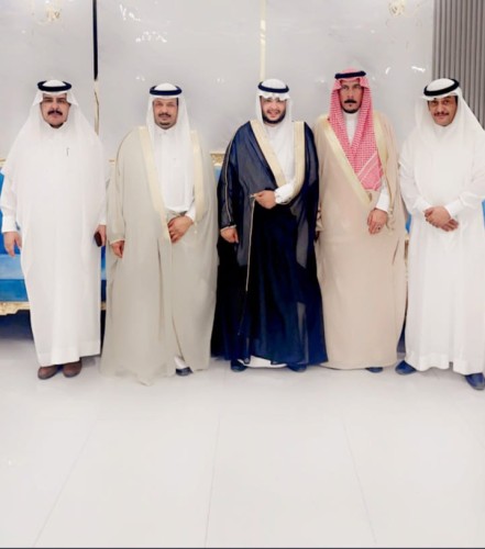 الإعلامي والتربوي العنزي يحتفل بزواج ابنه وليـد