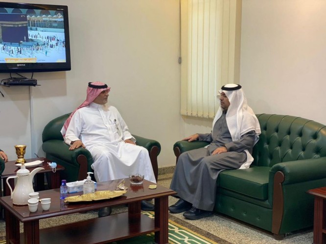 مدير الموارد البشرية بالشمالية يستقبل مدير مكتب واس بالمنطقة