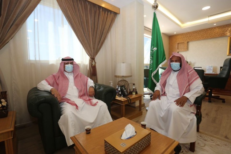 مدير عام فرع وزارة الشؤون الإسلامية بمنطقة القصيم يستقبل مدير مكافحة المخدرات بالمنطقة