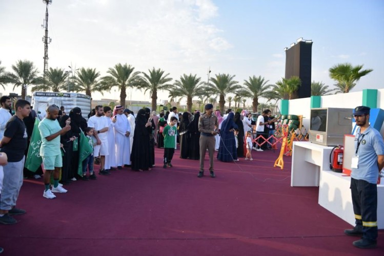 الدفاع المدني يعلن اختتام المشاركة في فعاليا وزارة الداخلية “عز الوطن” احتفالاً باليوم الوطني الـ 92