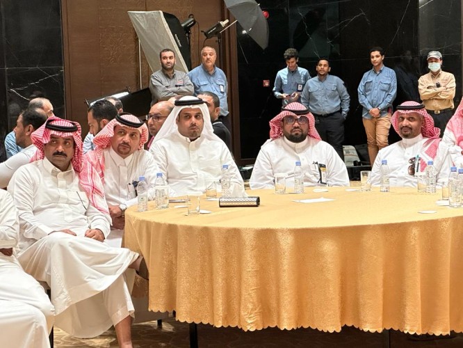 على شرف رئيس القطاع الجنوبي الشركة السعودية للكهرباء تكرم المهندس “الغزواني”
