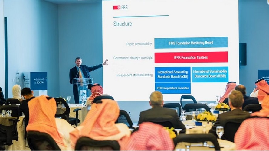 هيئة المحاسبين تنظم ورشة عمل حول مشروعي معايير الاستدامة الدولية بحضور عدد من الجهات الحكومية