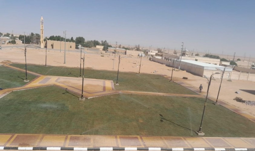 على مساحة 2500م2 .. بلدية الرفيعة تنتهي من تطوير حديقة مركز أم عقلاء