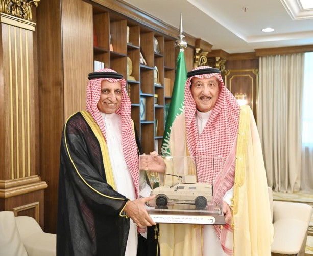 سمو أمير منطقة جازان يستقبل رئيس المؤسسة العامة للصناعات العسكرية..