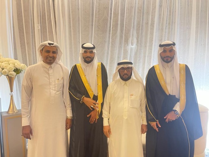 زواج الشابين أحمد وأنور رفاعي من ابنتي طيران وعذيق