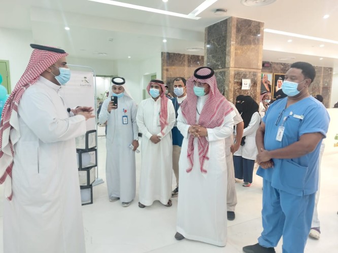 بمشاركة جميع أقسام مستشفى جازان العام .. تدشين فعاليات الأسبوع العالمي لمكافحة العدوى⁩ 2022م.